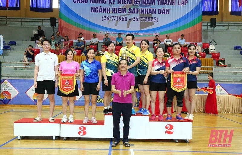 Bế mạc Hội thao ngành Kiểm sát Nhân dân hai cấp tỉnh Thanh Hóa năm 2025