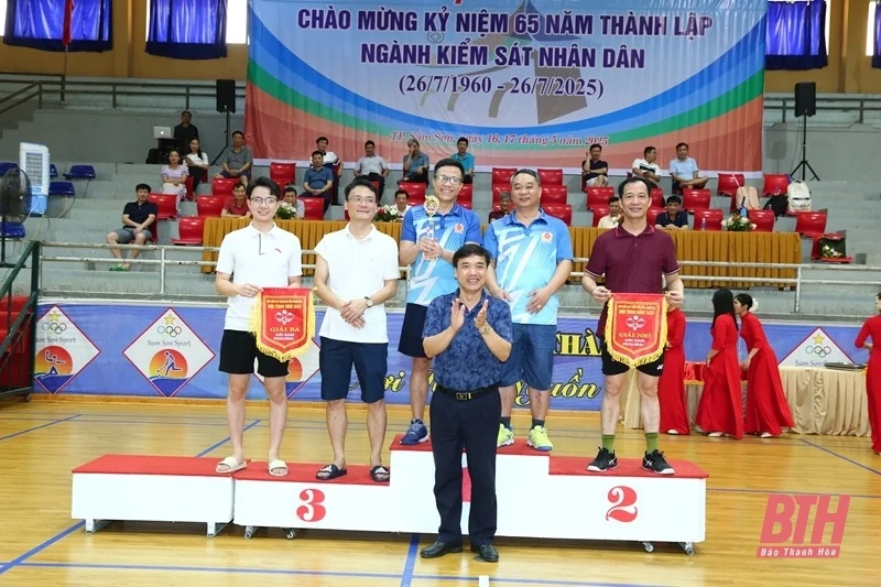 Bế mạc Hội thao ngành Kiểm sát Nhân dân hai cấp tỉnh Thanh Hóa năm 2025