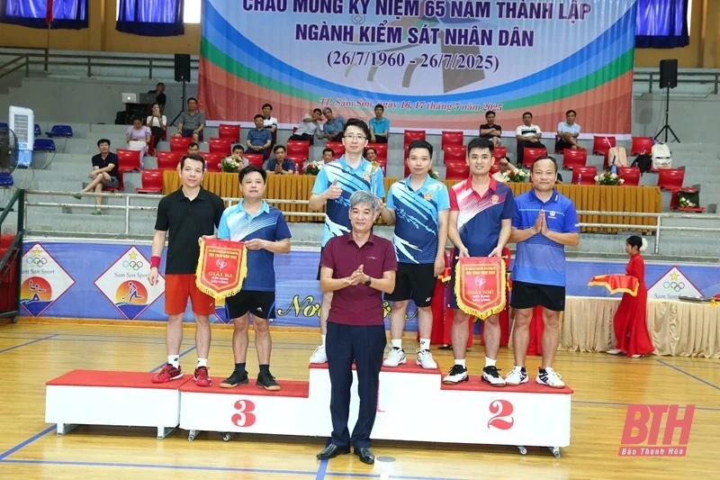 Bế mạc Hội thao ngành Kiểm sát Nhân dân hai cấp tỉnh Thanh Hóa năm 2025