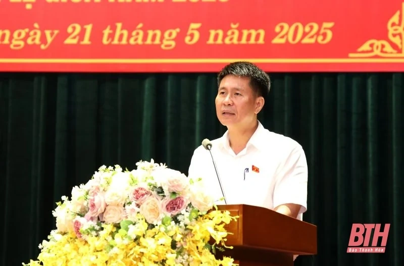 Cử tri thị xã Bỉm Sơn đề nghị hoàn trả các tuyến đường dân sinh bị ảnh hưởng do thi công các dự án