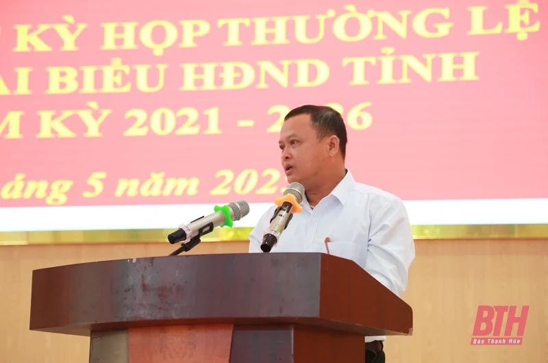 Tổ đại biểu HĐND tỉnh tiếp xúc cử tri huyện Quan Hóa