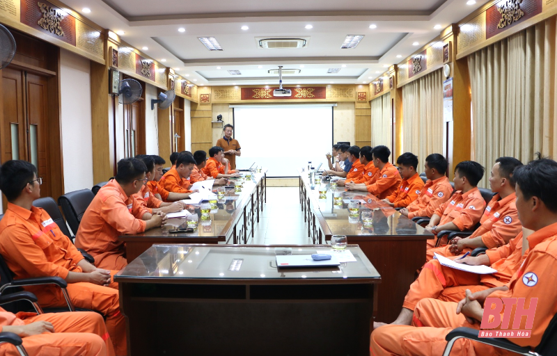 Thủy điện Trung Sơn hoàn thành huấn luyện lực lượng sơ cứu, cấp cứu năm 2025