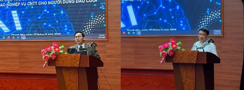 Đào tạo sử dụng các ứng dụng AI và nâng cao nghiệp vụ công nghệ thông tin cho người dùng đầu cuối