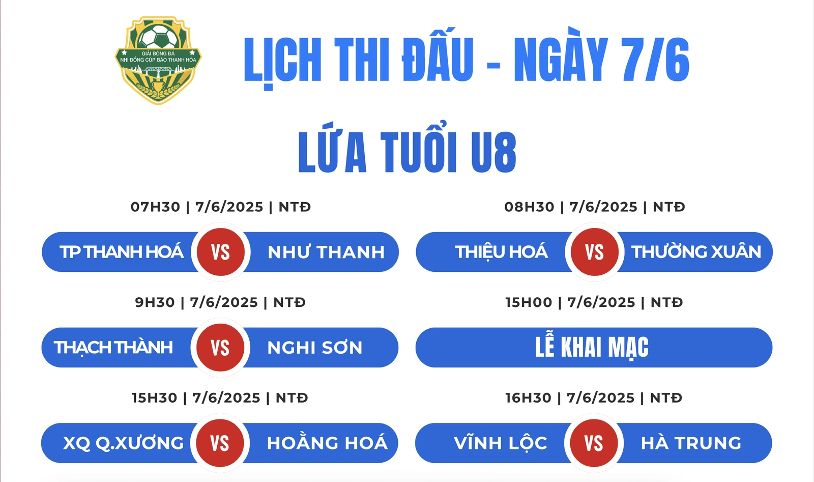 Những “ngã rẽ” tử thần ở lượt trận ra quân giải Bóng đá Nhi đồng Báo Thanh Hoá lần thứ IV năm 2025 - Cúp Xi Măng Long Sơn