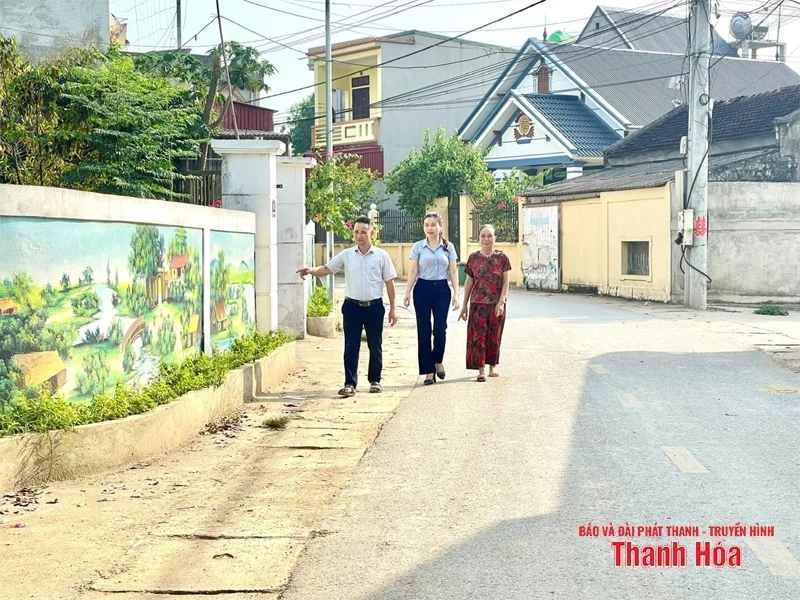 Đảng bộ xã Thiệu Phúc lãnh đạo xây dựng nông thôn mới kiểu mẫu