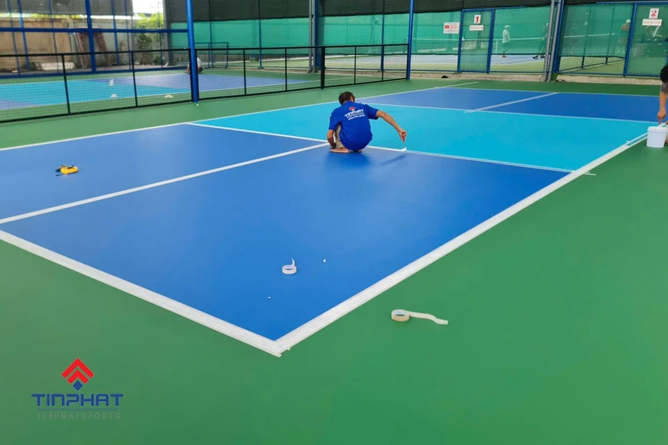 Bảng giá thi công sân pickleball chi tiết mới nhất 2025