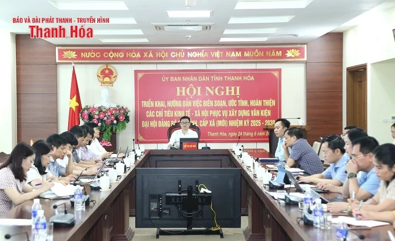 Hướng dẫn biên soạn, ước tính, hoàn thiện các chỉ tiêu kinh tế - xã hội phục vụ xây dựng văn kiện đại hội Đảng các cấp