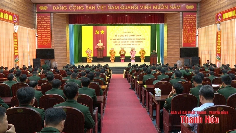 Thành lập Ban Chỉ huy Bộ đội Biên phòng trực thuộc Bộ Chỉ huy Quân sự tỉnh