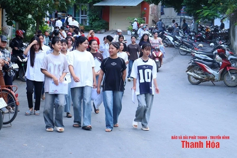 Hơn 41.000 thí sinh Thanh Hóa chính thức bước vào kỳ thi Tốt nghiệp THPT năm 2025