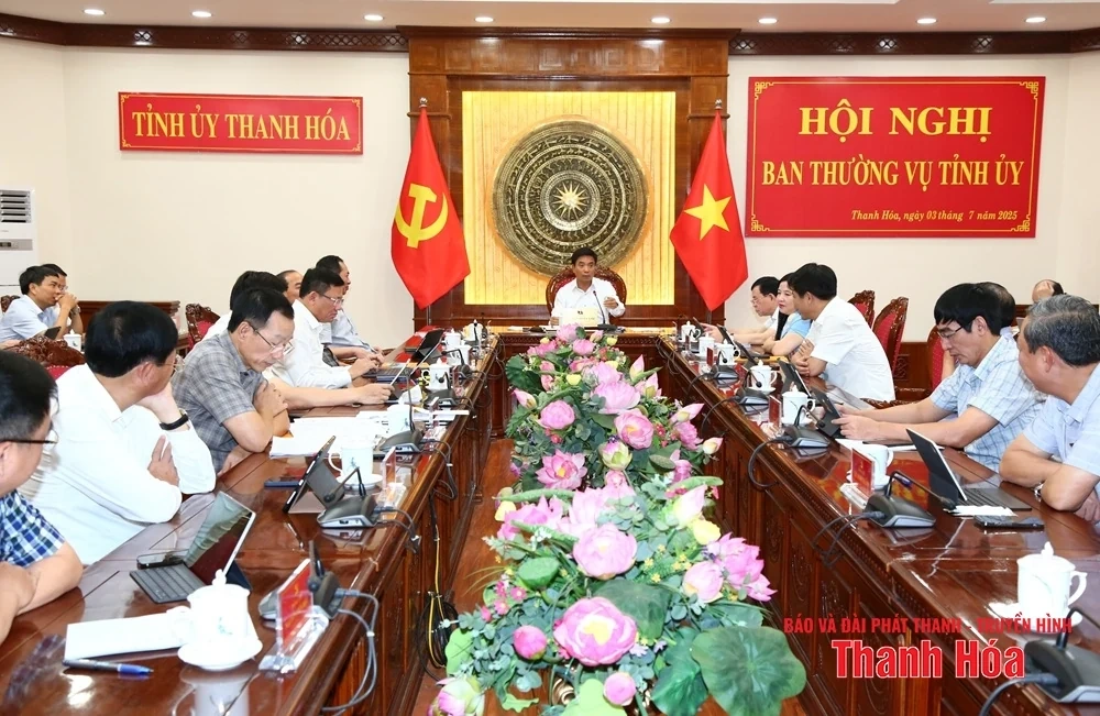 Ban Thường vụ Tỉnh ủy làm việc ngày thứ 2, cho ý kiến vào nhiều tờ trình quan trọng