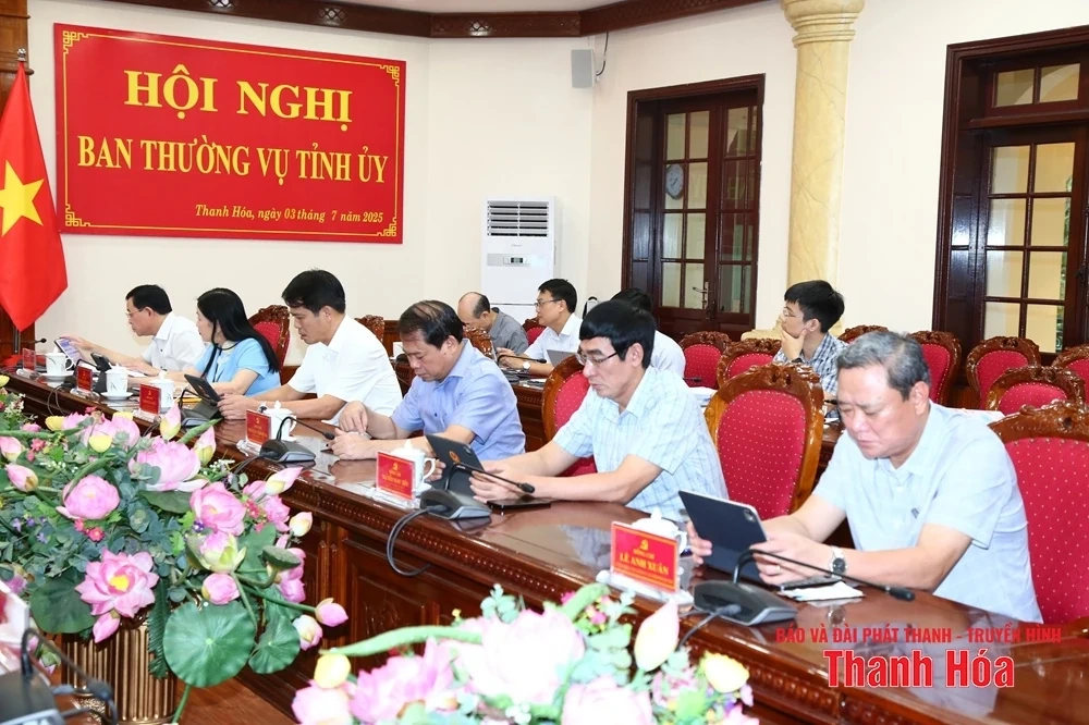 Ban Thường vụ Tỉnh ủy làm việc ngày thứ 2, cho ý kiến vào nhiều tờ trình quan trọng