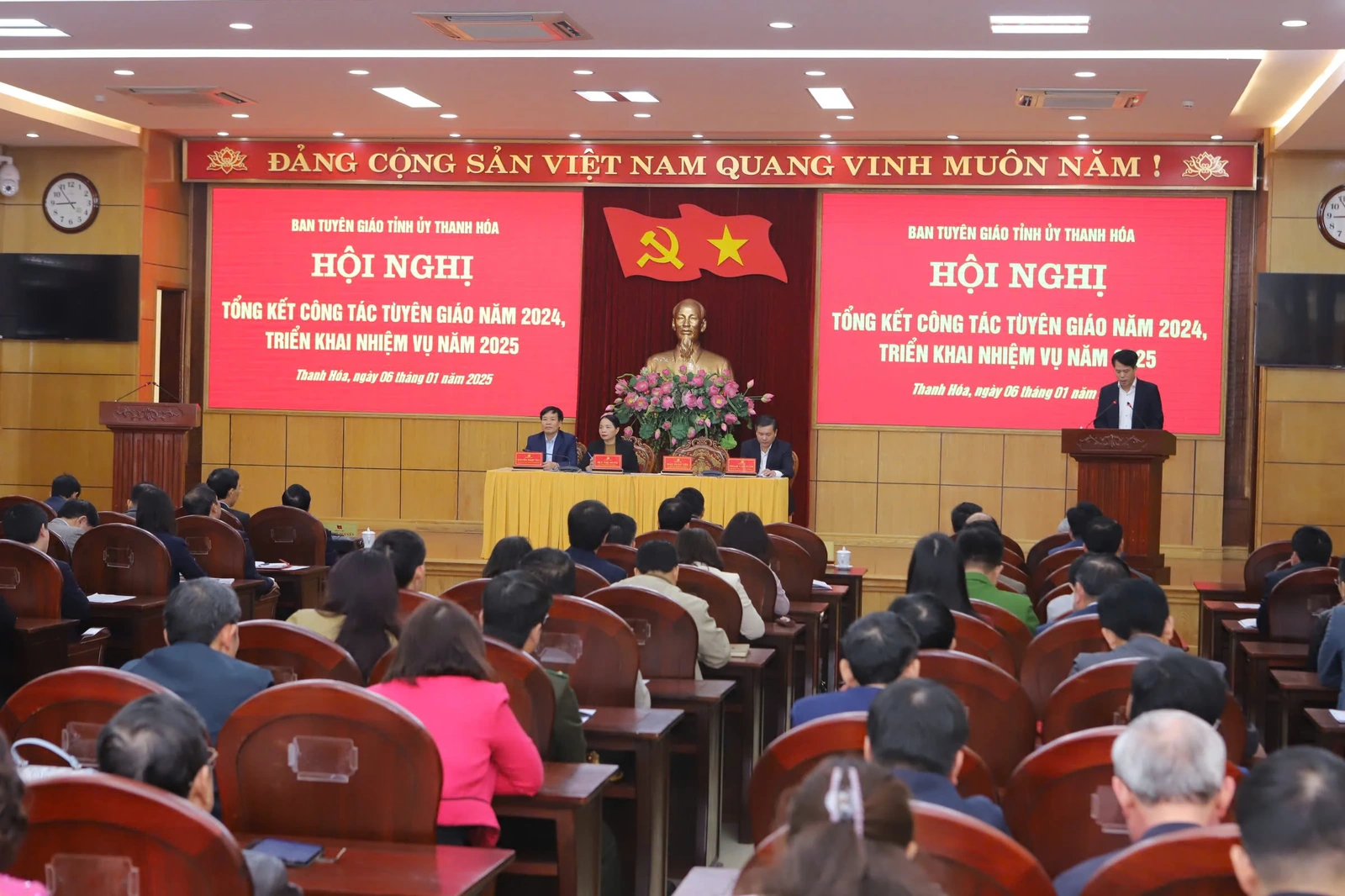 Chào mừng Đại hội Đảng bộ Ban Tuyên giáo và Dân vận Tỉnh ủy, lần thứ I, nhiệm kỳ 2025 – 2030: Dấu ấn nhiệm kỳ đoàn kết - đổi mới - hiệu quả