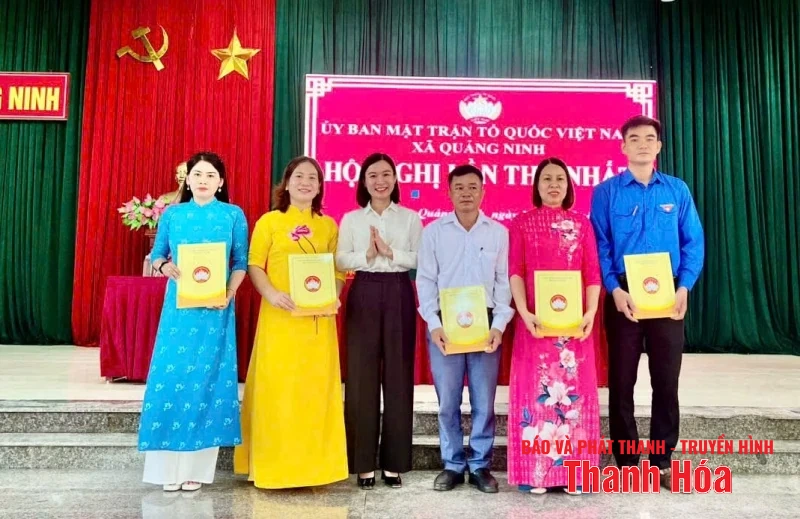 Thành lập Ủy ban MTTQ xã Quảng Ninh gồm 116 ủy viên