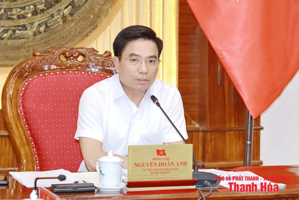 Ban Thường vụ Tỉnh ủy cho ý kiến về nhiều nội dung liên quan đến định hướng phát triển kinh tế - xã hội