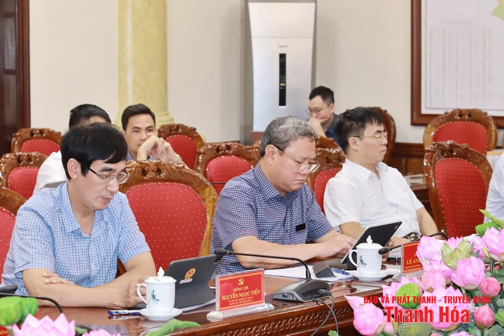 Ban Thường vụ Tỉnh ủy cho ý kiến về nhiều nội dung liên quan đến định hướng phát triển kinh tế - xã hội