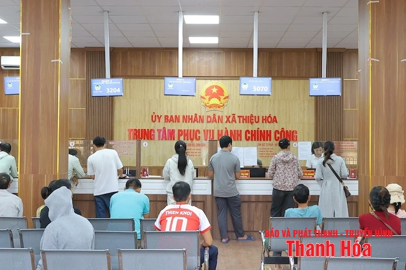 Xã Thiệu Hóa: Thủ tục thông suốt, không để người dân, doanh nghiệp gặp khó