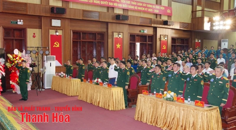 Đại hội Đảng bộ Ban Chỉ huy phòng thủ khu vực 1 - Triệu Sơn lần thứ I