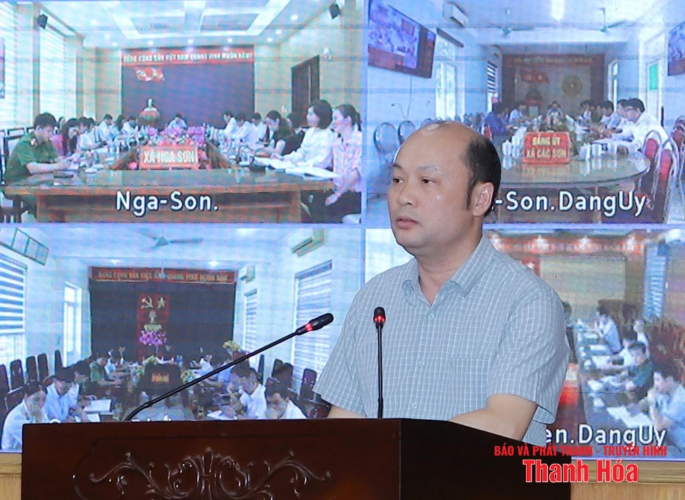 Hội nghị trực tuyến toàn tỉnh đánh giá tình hình ứng phó, khắc phục thiệt hại do bão số 3 và tiến độ xóa nhà tạm, nhà dột nát