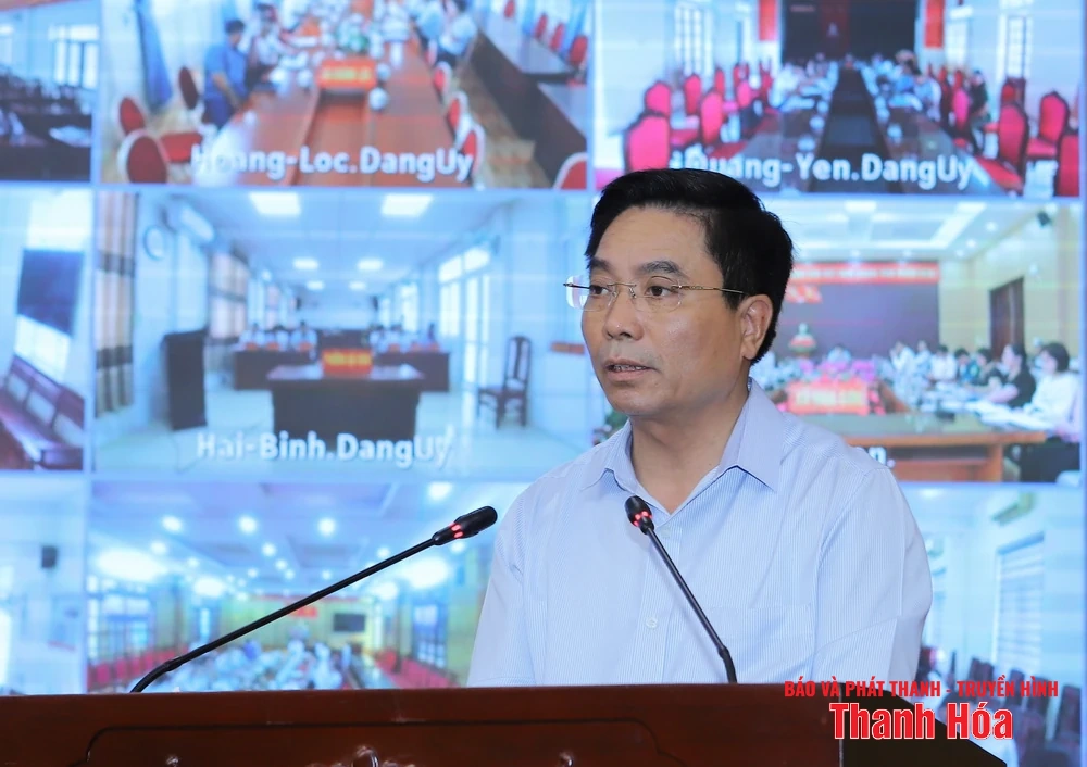 Hội nghị trực tuyến toàn tỉnh đánh giá tình hình ứng phó, khắc phục thiệt hại do bão số 3 và tiến độ xóa nhà tạm, nhà dột nát