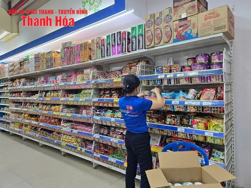 Co.opmart Thanh Hóa bảo đảm nguồn hàng ổn định và duy trì dịch vụ giao hàng tận nơi