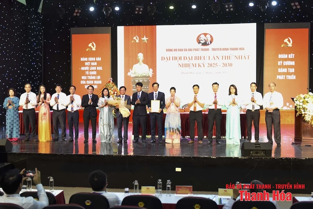 Đại hội đại biểu Đảng bộ Báo và Đài Phát thanh - Truyền hình Thanh Hóa lần thứ nhất, nhiệm kỳ 2025-2030