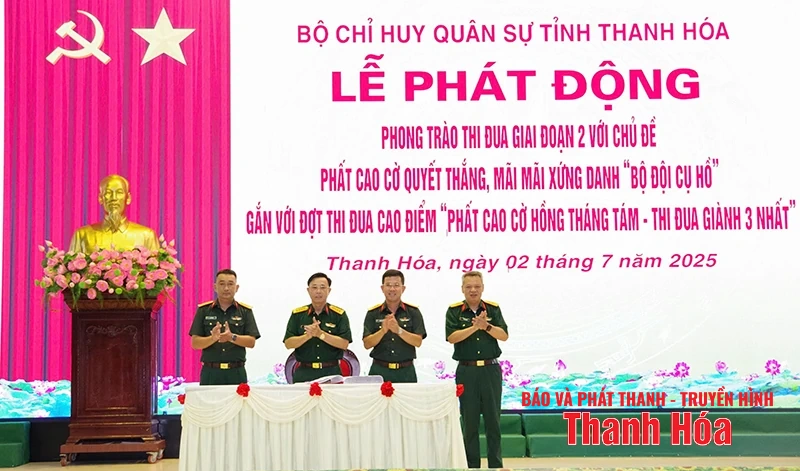 Đẩy mạnh thi đua chào mừng Đại hội Đảng các cấp