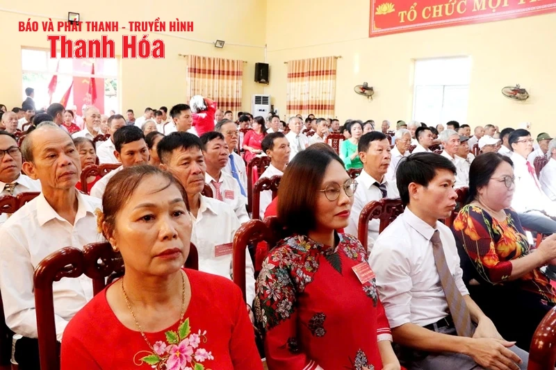 Phó Chủ tịch Thường trực HĐND tỉnh Lê Tiến Lam dự Đại hội Đại biểu đảng bộ xã Yên Ninh lần thứ I