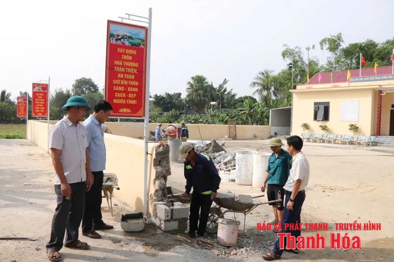 Tư duy sáng tạo, khát vọng vươn lên, hành động quyết liệt xây dựng xã NTM nâng cao