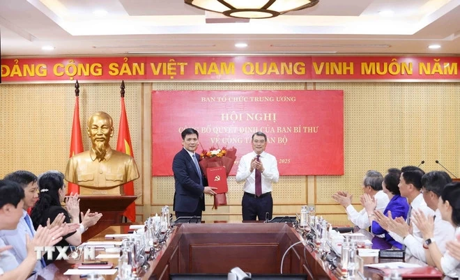 Ông Nguyễn Thanh Bình được bổ nhiệm giữ chức Phó Trưởng Ban Tổ chức Trung ương