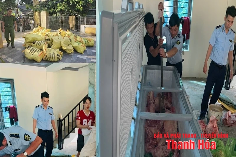 Phát hiện hơn 1.600kg thịt mắc dịch tả lợn Châu Phi chuẩn bị bán ra thị trường