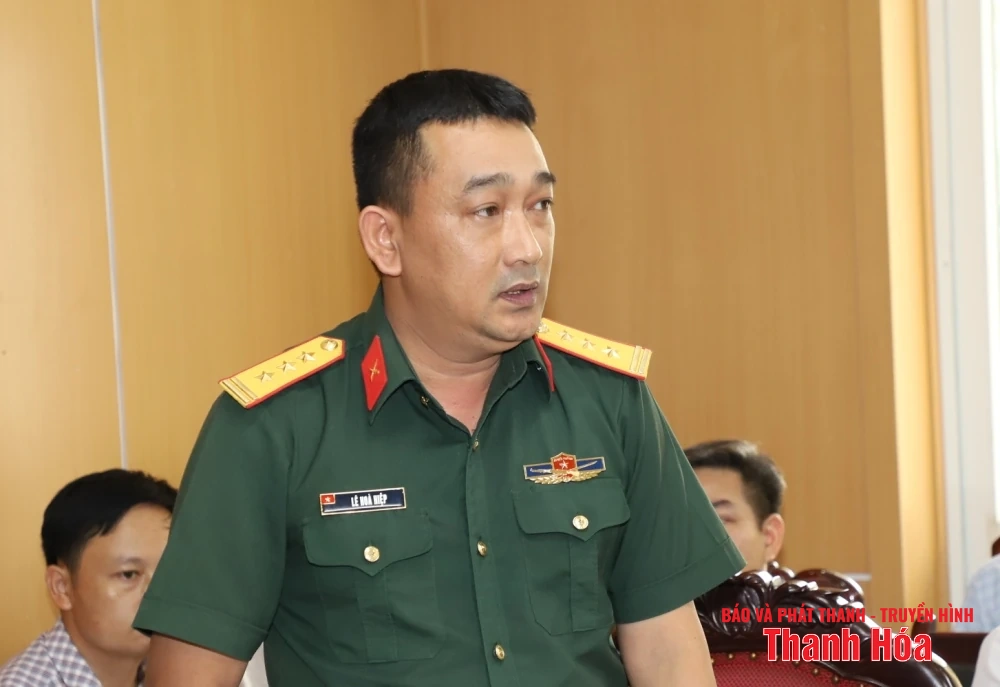 Phó Bí thư Tỉnh ủy Trịnh Tuấn Sinh chủ trì hội nghị cho ý kiến về công tác chuẩn bị Đại hội Đảng bộ 6 xã