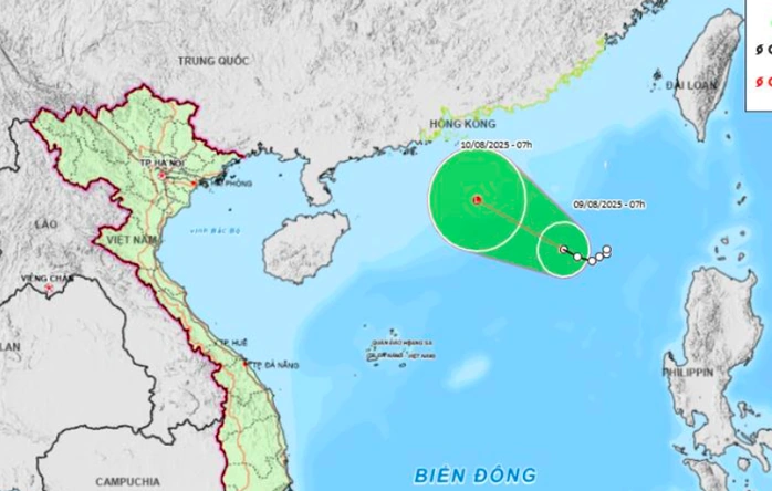 Áp thấp nhiệt đới khó có thể mạnh thành bão
