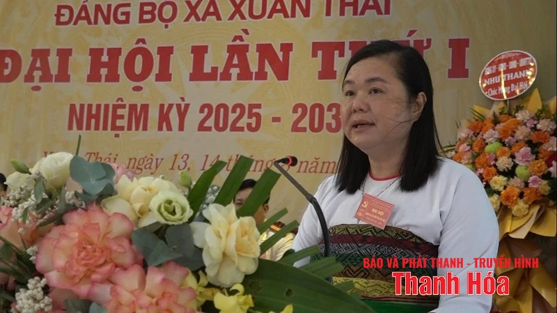 Đại hội Đại biểu Đảng bộ xã Xuân Thái lần thứ I, nhiệm kỳ 2025 - 2030