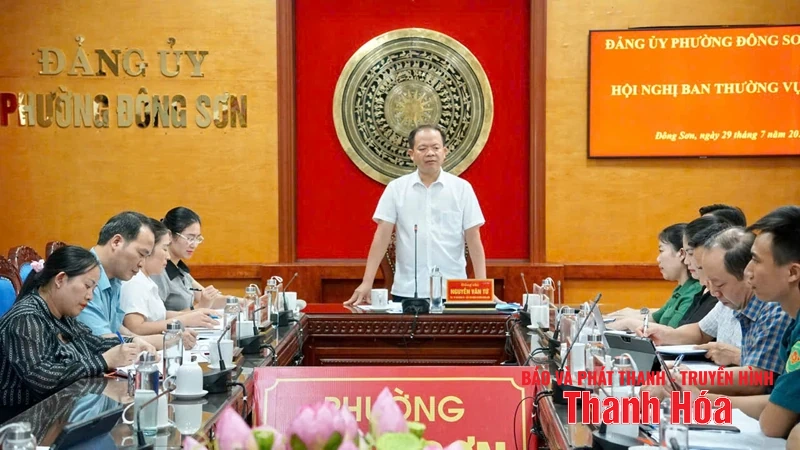 Quyết tâm xây dựng phường Đông Sơn trở thành đô thị văn minh trước năm 2030