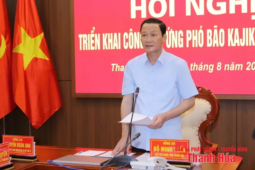 Thủ tướng Chính phủ Phạm Minh Chính chủ trì triển khai công tác ứng phó bão Kajiki