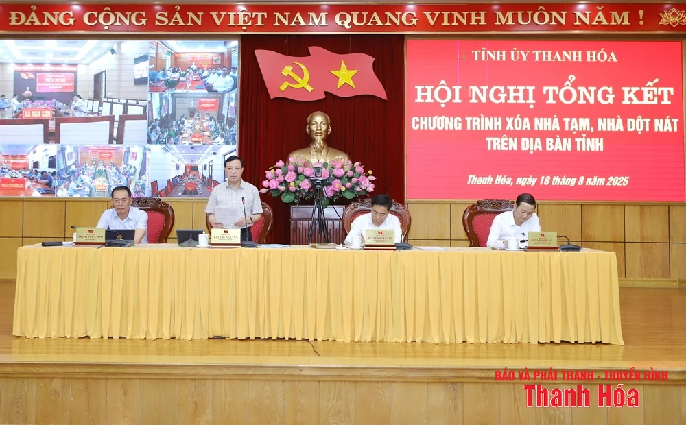 Thanh Hóa hoàn thành Chương trình xóa nhà tạm, nhà dột nát trước thời gian Chính phủ quy định