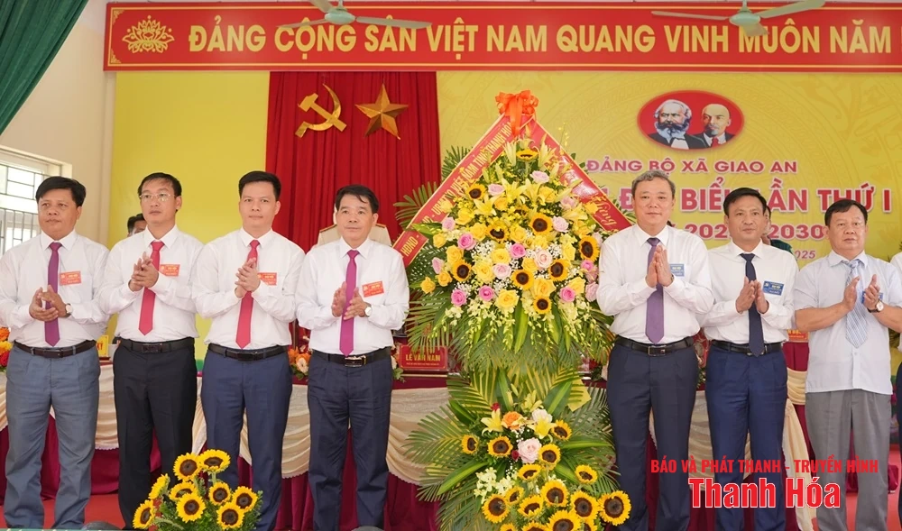 Giao An phấn đấu thực hiện thắng lợi Nghị quyết Đại hội Đảng bộ xã lần thứ I