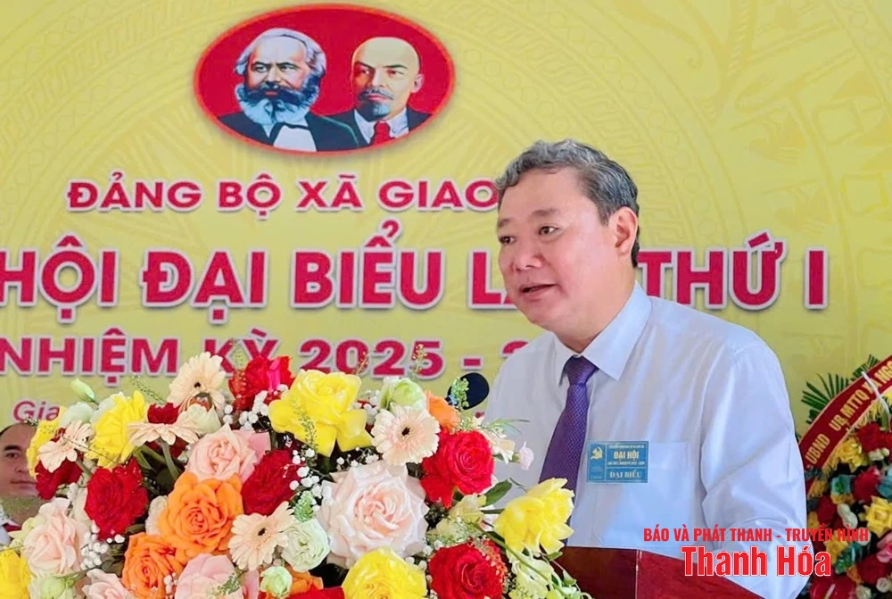 Giao An phấn đấu thực hiện thắng lợi Nghị quyết Đại hội Đảng bộ xã lần thứ I