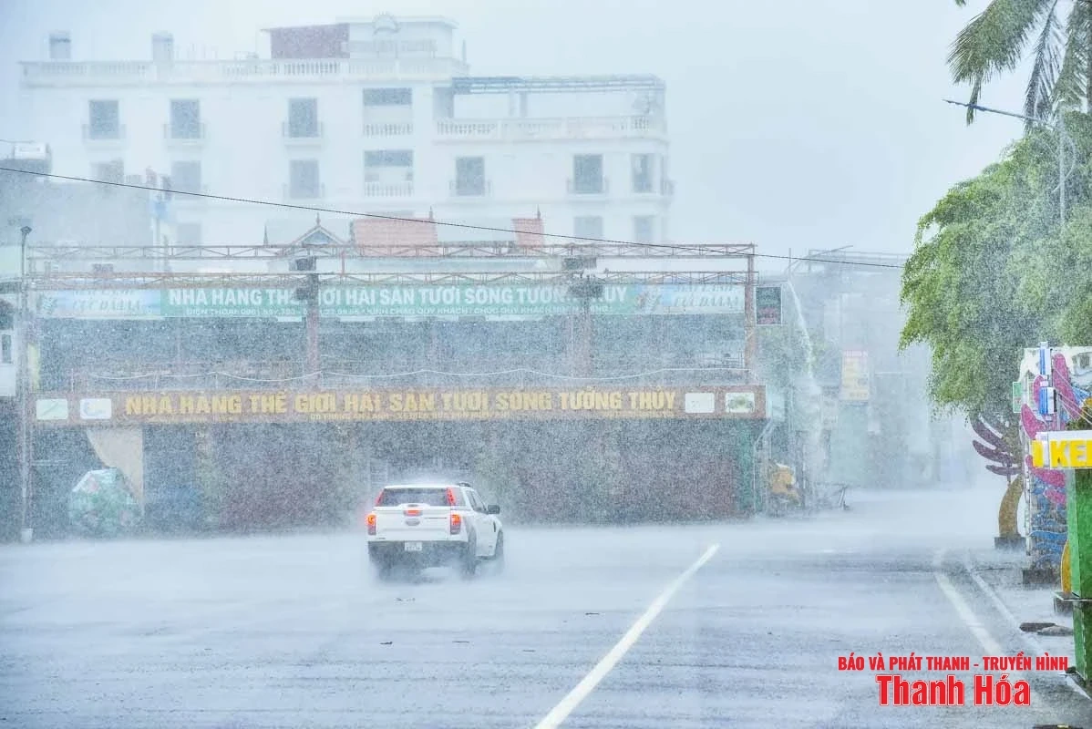 Cảnh báo mưa lớn ở khu vực Thanh Hóa, tập trung vào ngày 25/8