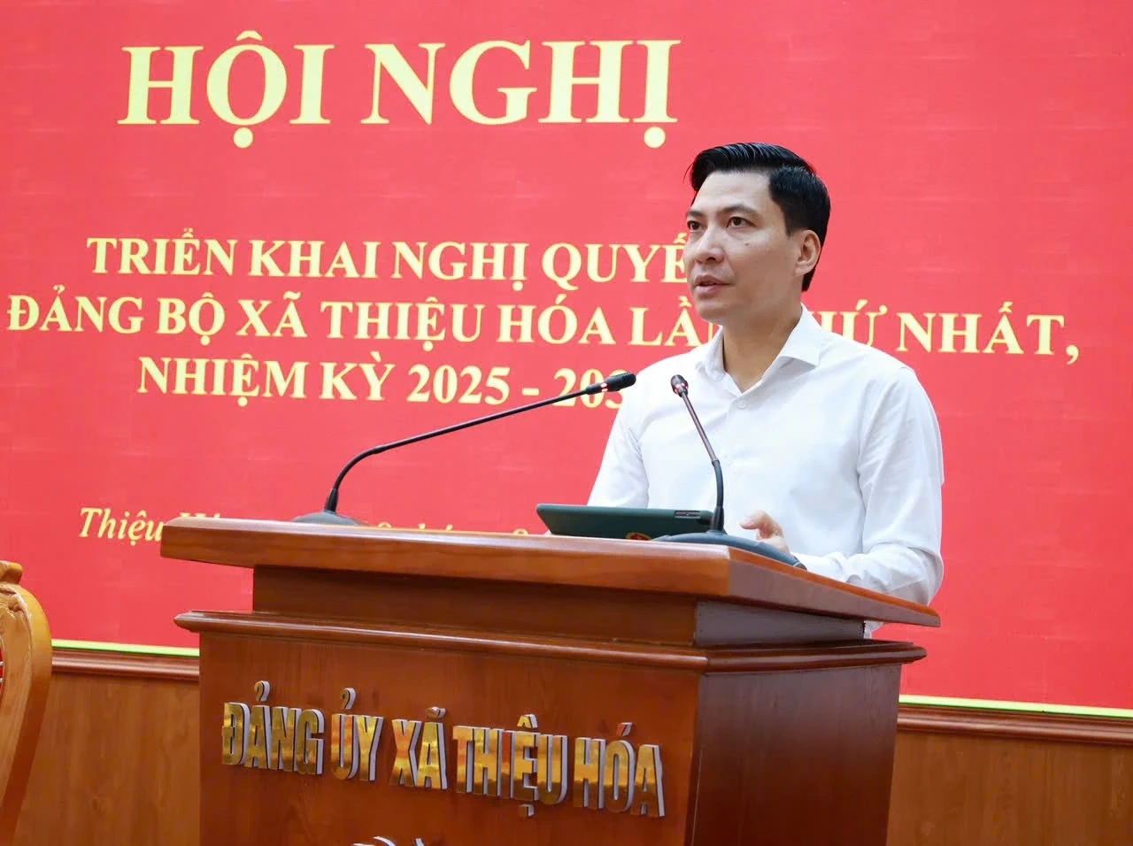 Xã Thiệu Hóa sớm đưa Nghị quyết vào cuộc sống