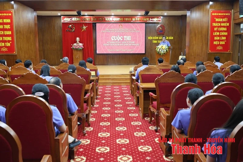 Cuộc thi “Kỹ năng phát hiện vi phạm thông qua kiểm sát bản án dân sự”