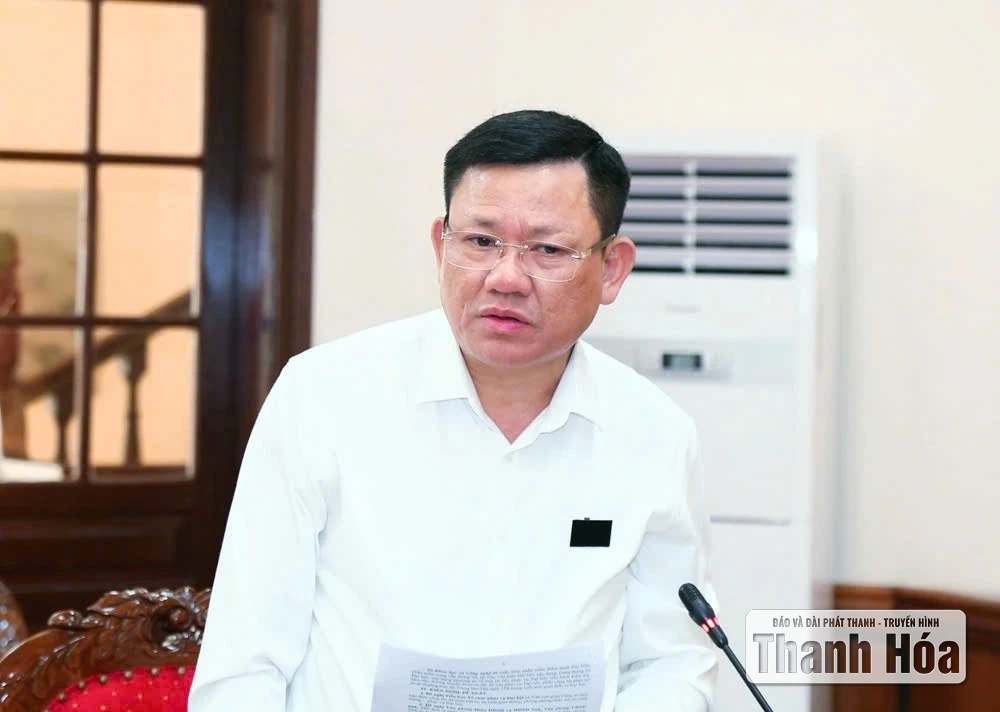 Cho ý kiến về phương án tổ chức phục vụ Đại hội đại biểu Đảng bộ tỉnh Thanh Hóa lần thứ XX, nhiệm kỳ 2025-2030