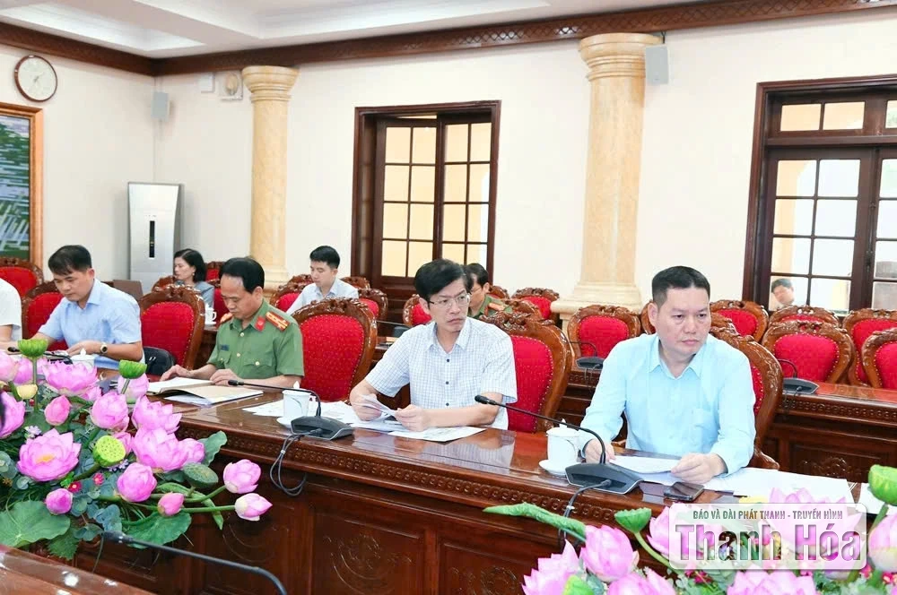 Cho ý kiến về phương án tổ chức phục vụ Đại hội đại biểu Đảng bộ tỉnh Thanh Hóa lần thứ XX, nhiệm kỳ 2025-2030