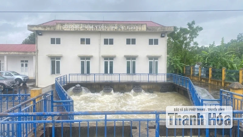 Vận hành 60 trạm bơm tiêu úng bảo vệ sản xuất nông nghiệp