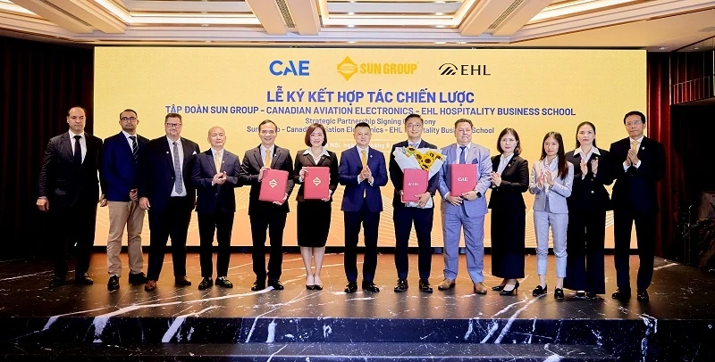 Sun Group bắt tay với 2 “gã khổng lồ” trong lĩnh vực đào tạo ngành dịch vụ