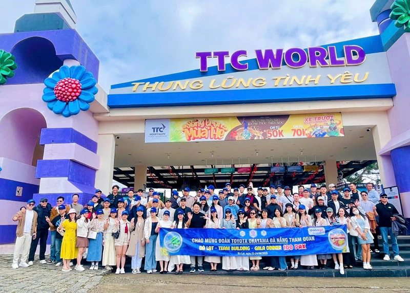 100 du khách Toyota Okayama khám phá trọn vẹn Đà Lạt 3N2Đ