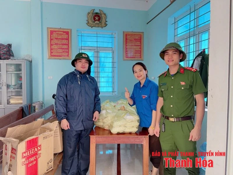 Những suất ăn miễn phí lan tỏa yêu thương của Đoàn thanh niên xã Cẩm Thủy