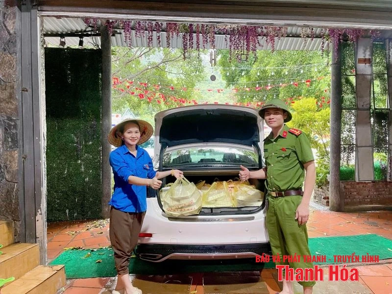 Những suất ăn miễn phí lan tỏa yêu thương của Đoàn thanh niên xã Cẩm Thủy