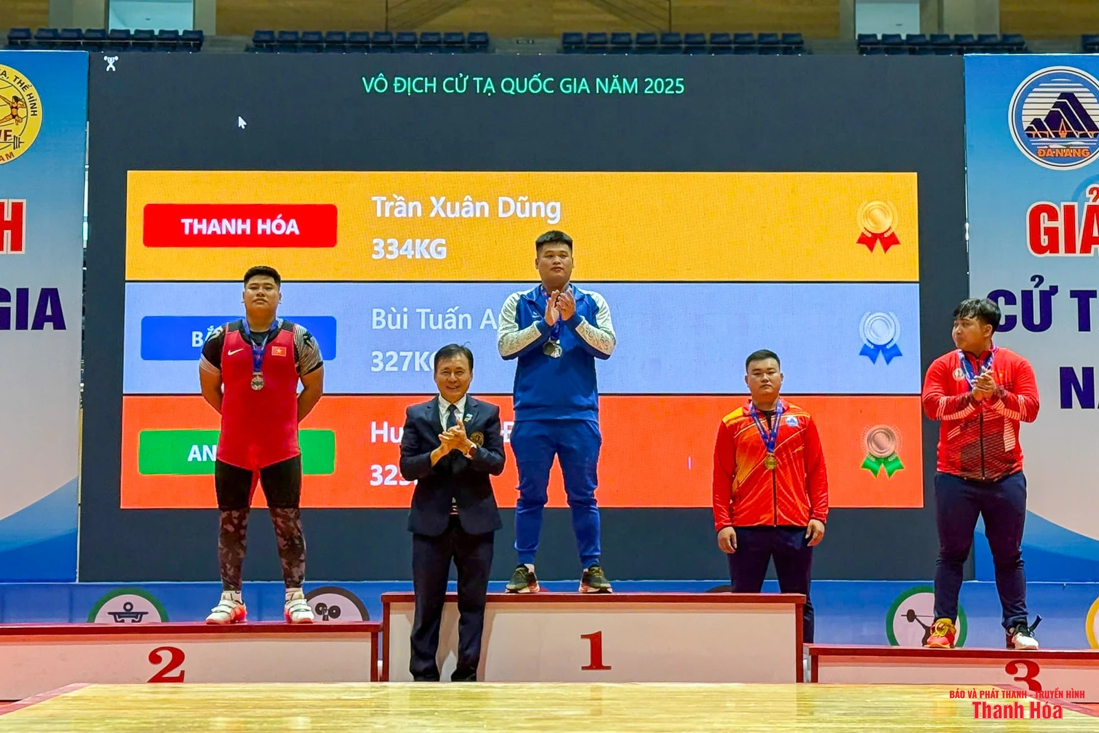 Cử tạ Thanh Hoá xếp hạng ba đồng đội nam và nữ tại giải Vô địch quốc gia 2025