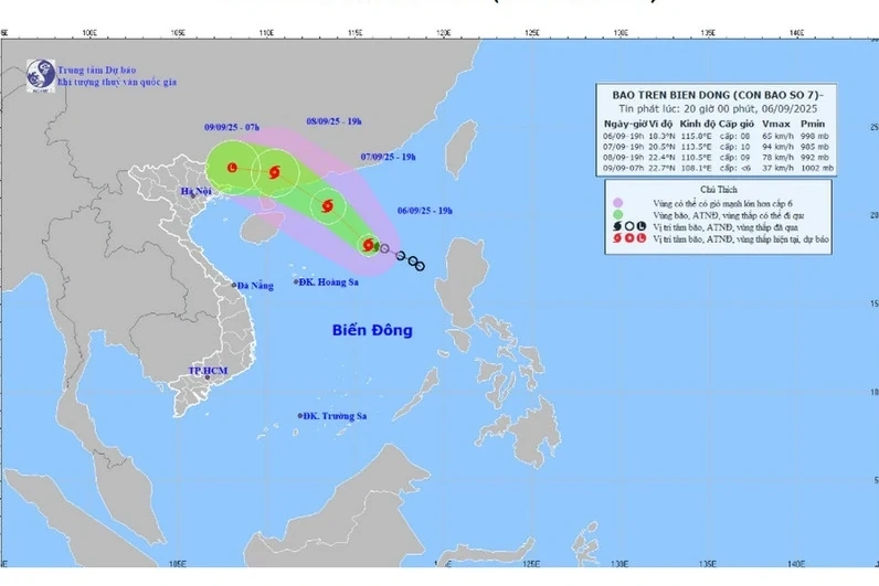 Từ Quảng Ninh đến Đắk Lắk chủ động ứng phó với bão số 7